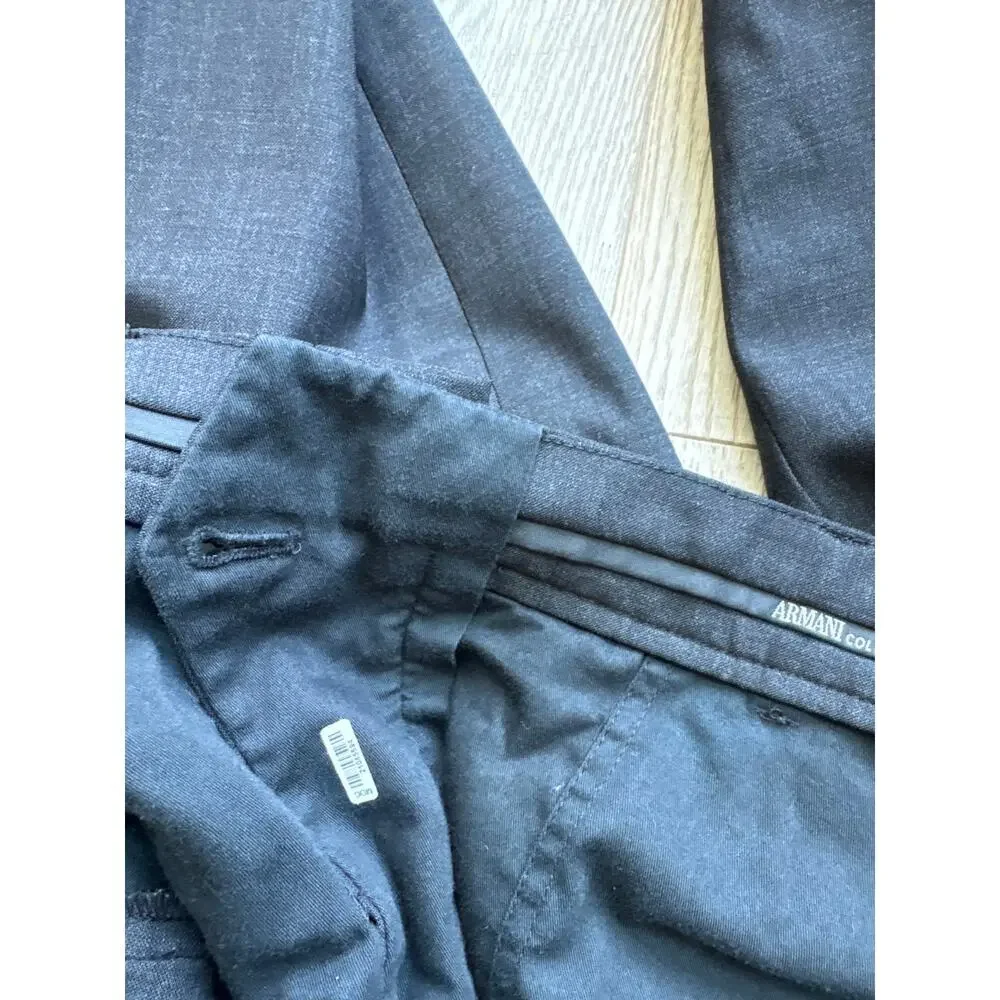 Vintage Armani Collezioni Wool Dress Pants Italy 50/US 32